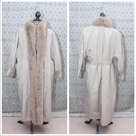 Dior Jackets & Blazers - Christian Dior Fur-Lined Coat - Measurements Up